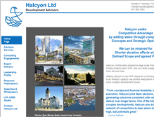 Tablet Screenshot of halcyonltd.com